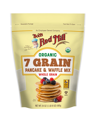 Bob's Red Mill Organic 7 Grain Pancake and Waffle Mix- 680g